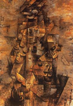 Georges Braque : Man with a Guitar